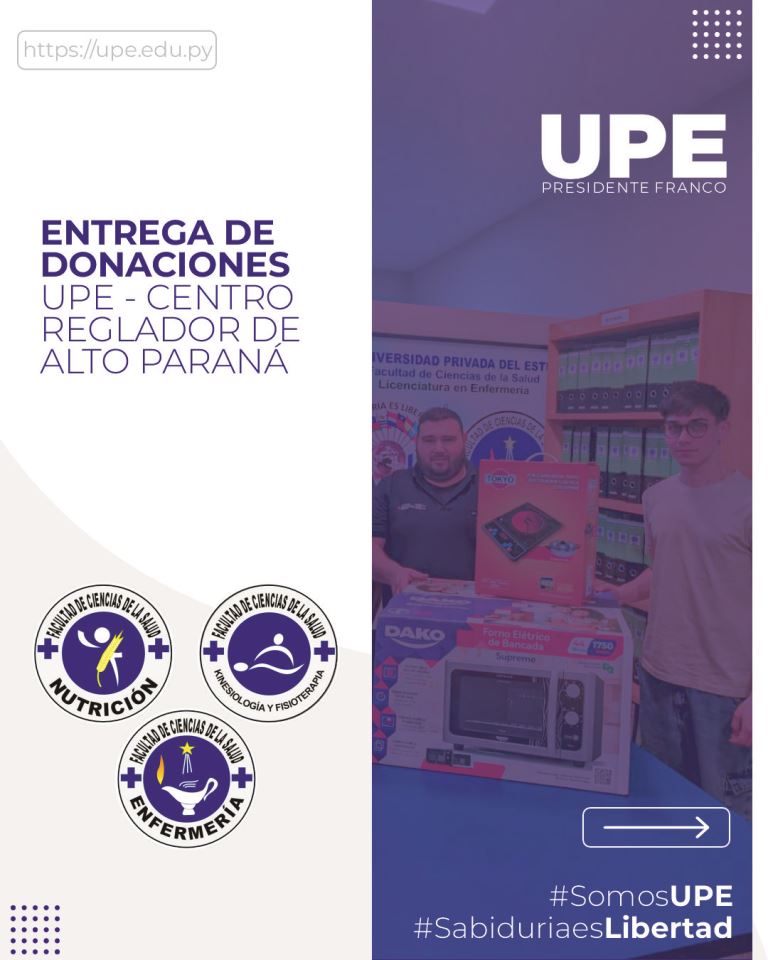 Donación de la UPE al Centro Regulador de la Décima Región Sanitaria - Compromiso con la Salud